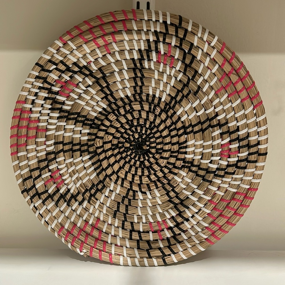 Boho Woven Seagrass Wall decor